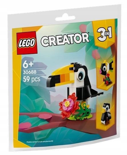 LEGO(R) CREATOR 30688 TROPICKÝ TUKAN, LEGO(R)