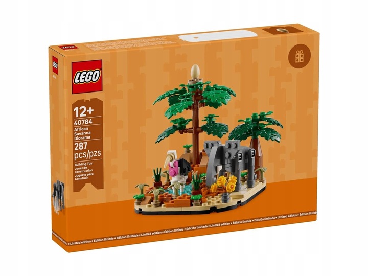 LEGO Sada Ideas Diorama s africkou savanou 40784