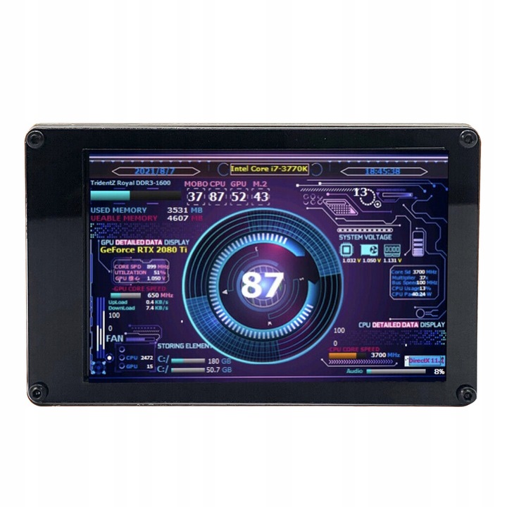 LED monitor 2612220242711 1" 640 x 480 px