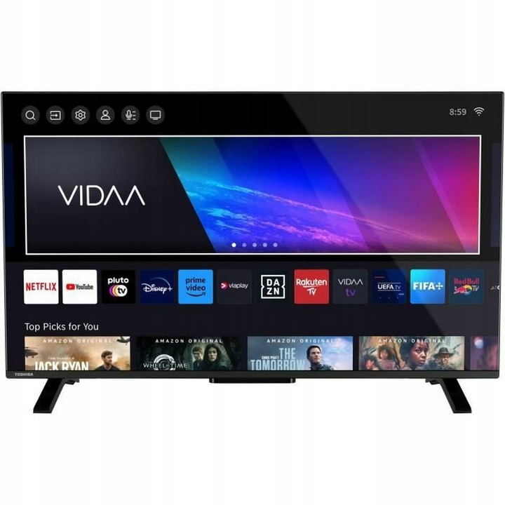 LED televize Toshiba 43LV2E63DG 43" Full HD černá