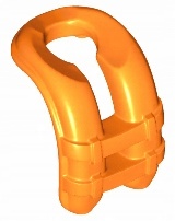 Lego 24184 kapoková vesta oranžová