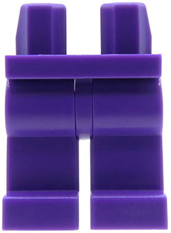 Lego 970c00 nohy figurky kalhoty fialové