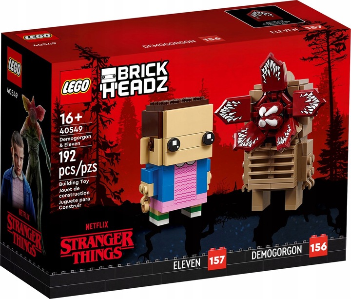 LEGO BrickHeadz – Demogorgon a jedenáctka 40549