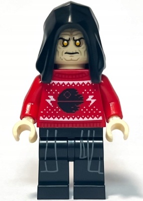 LEGO Císař Palpatine ve svátečním oblečku sw1297