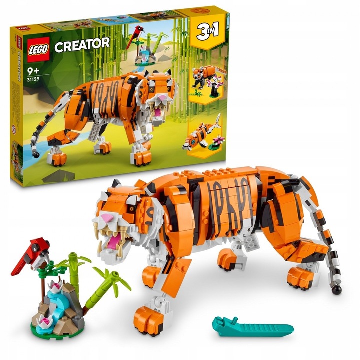 LEGO Creator 3 v 1 31129 Majestátní tygr VÝPRODEJ