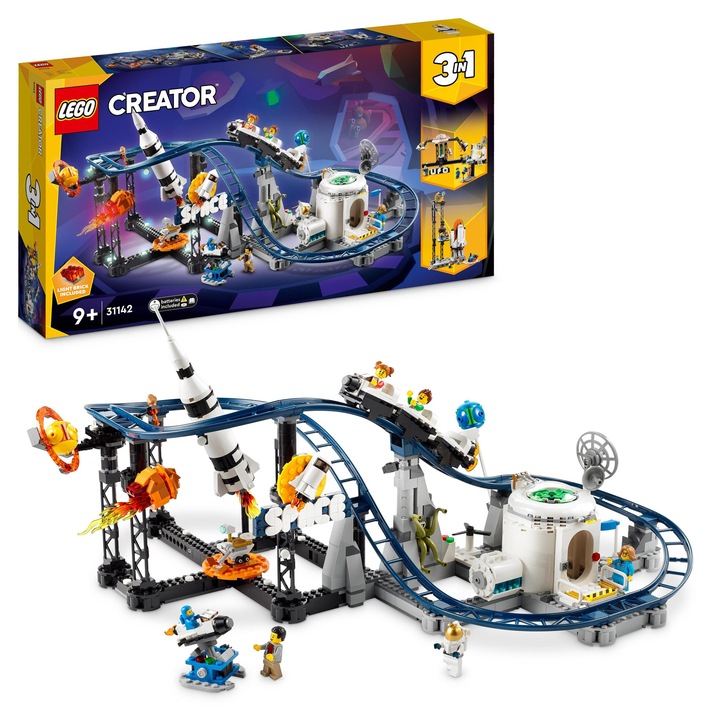 LEGO Creator 3 v 1 31142 Vesmírná horská dráha