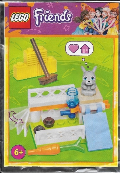 LEGO Friends 562202 DĚTSKÉ HŘIŠTĚ ZAJÍČKA Polybag Kapsička 34050pb02 Mrkev