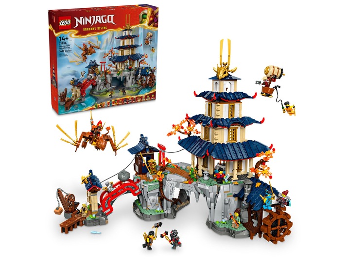 LEGO Ninjago 71814 Turnajové město s chrámem