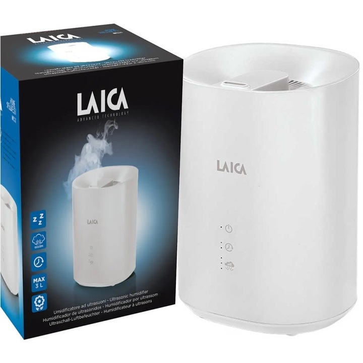 Laica HI3020W Zvlhčovač vzduchu s ultrazvukovým difuzér