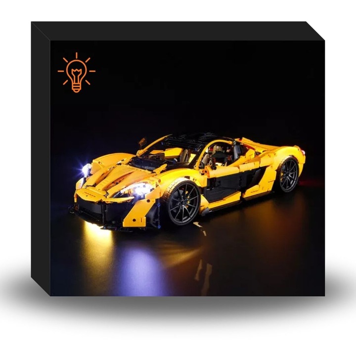 LED osvětlení pro LEGO Technic McLaren P1 42172 (BEZ LEGO)