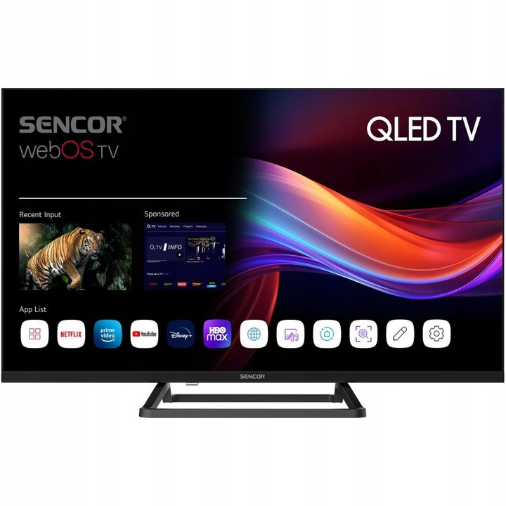 LED SMART webOS televize SENCOR SLE 32QF860B 32" TV FULL HD