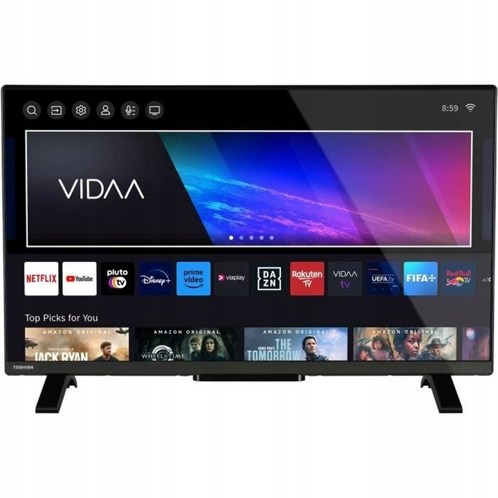 LED televize Toshiba 32WV2E63DG 32" HD Ready černá