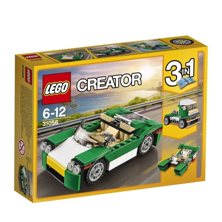LEGO 31056 Creator 3v1 - Zelený křižník NOVÉ stavebnice IDEÁLNÍ jako dárek