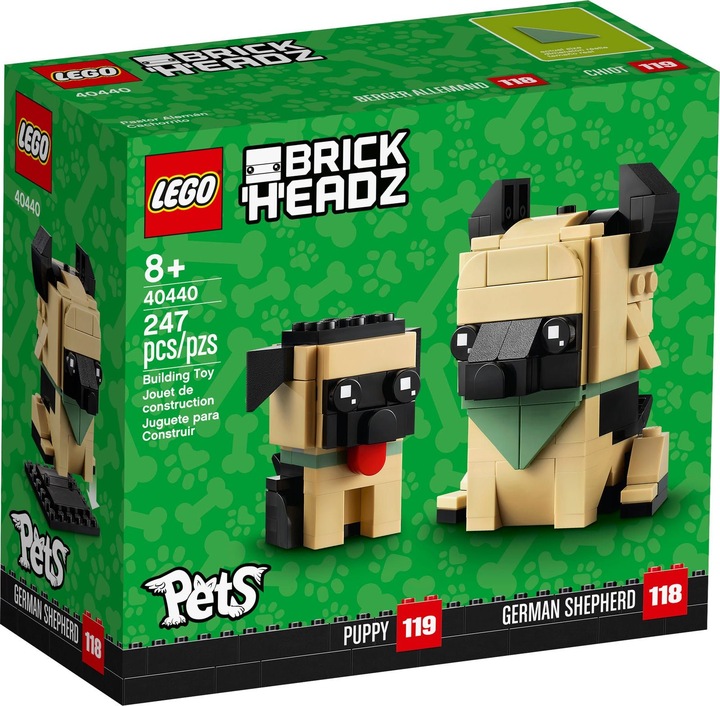 LEGO BrickHeadz - Německý ovčák 40440