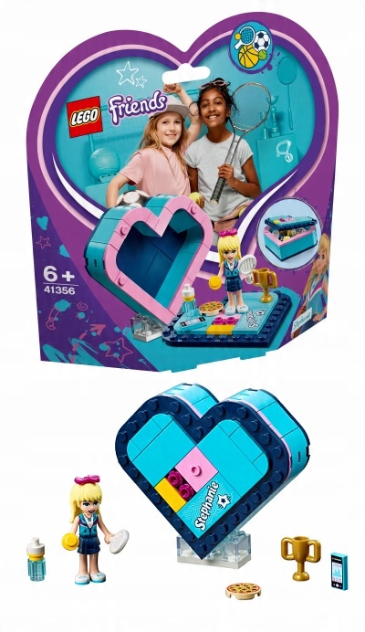 LEGO FRIENDS 41356 Krabička ve tvaru srdce Stephanie