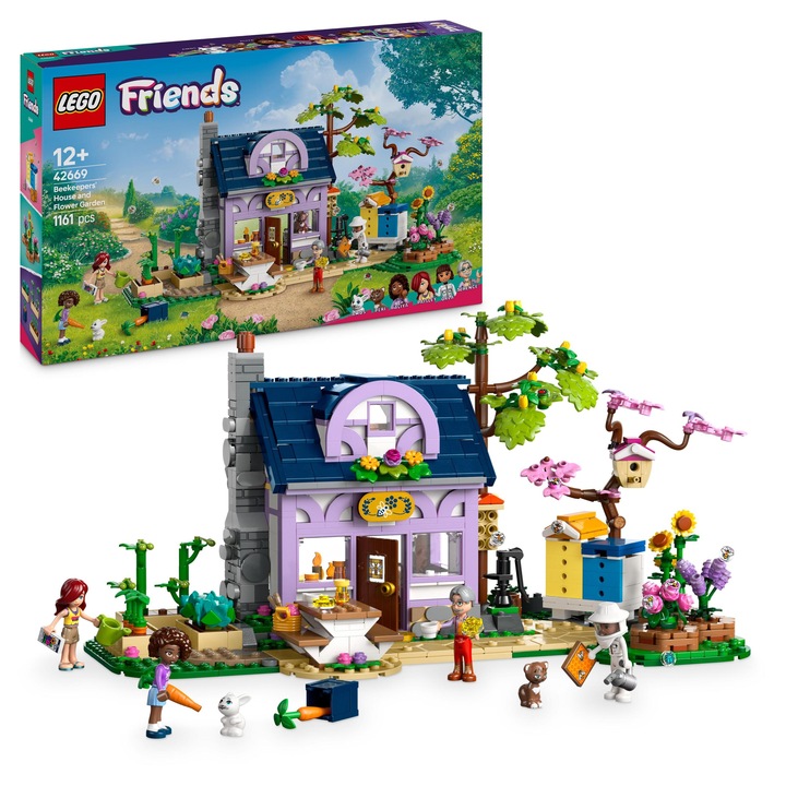 LEGO Friends 42669 Dům včelařů a květinová zahrada