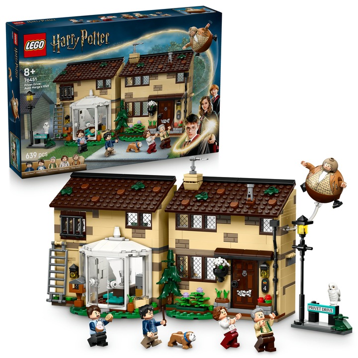 LEGO Harry Potter 76451 Zobí ulice: Návštěva tety Marge AKCE
