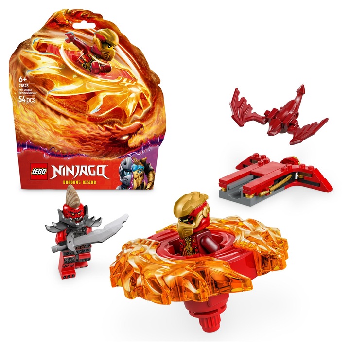 LEGO Ninjago 71823 Kaiův dračí Spinjitzu spinner
