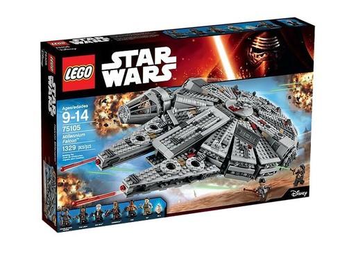 ### LEGO Star Wars 75105 Millennium Falcon Rey Finn BB-8 Tasu Kanjiklub AKCE