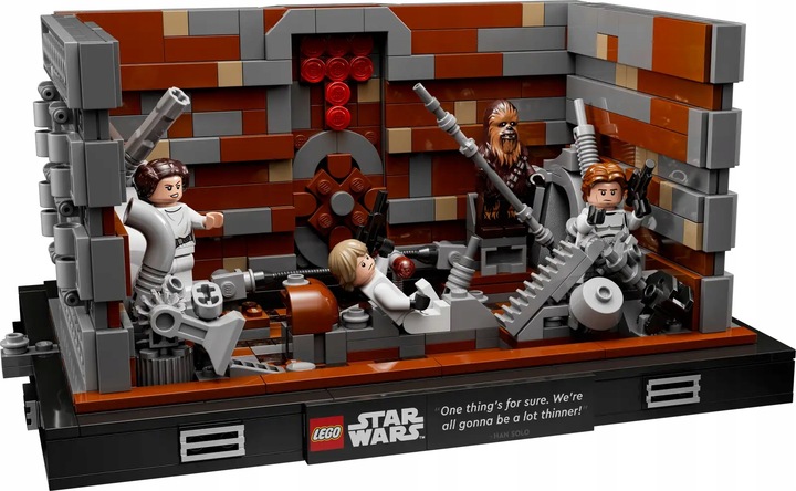 LEGO Star Wars 75339 Diorama: Drtič odpadu na Hvězdě smrti