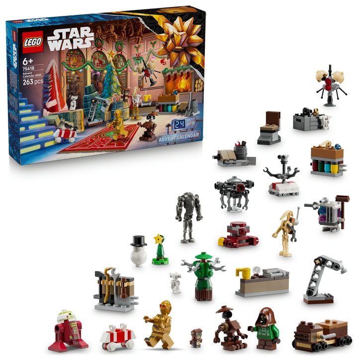 LEGO Star Wars 75418 Adventní kalendář 2025 nejlevnější