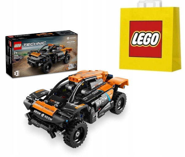 LEGO Technic 42166 NEOM McLaren Extreme E Race Car + dárková taška