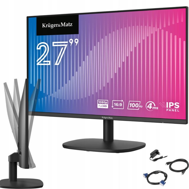 LED monitor Kruger&matz KM0199-M27 27" 1920 x 1080 px IPS / PLS