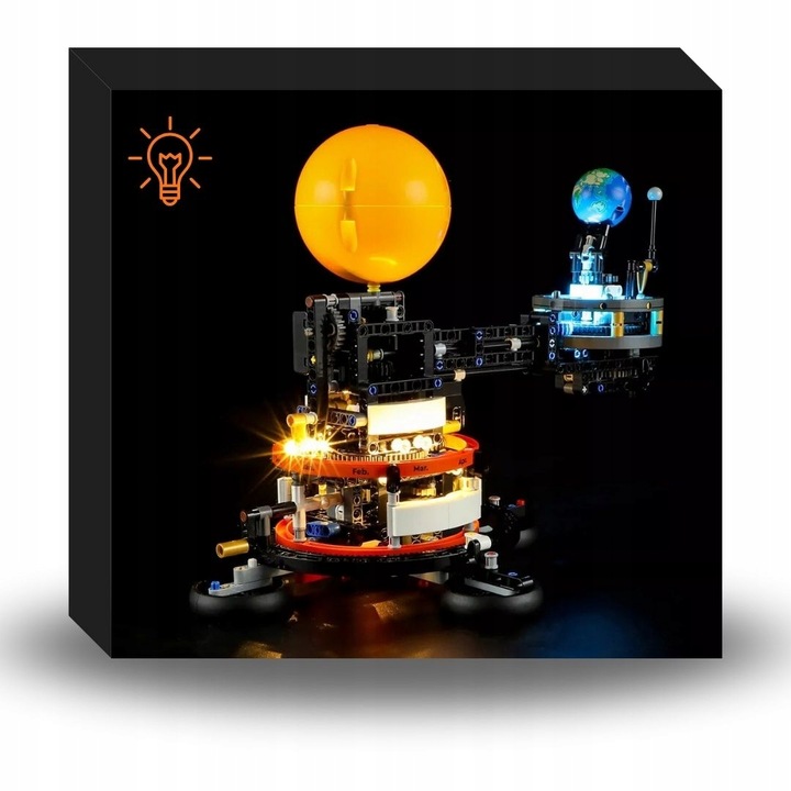 LED OSVĚTLENÍ pro LEGO Technic Planeta Země 42179 (BEZ LEGO)