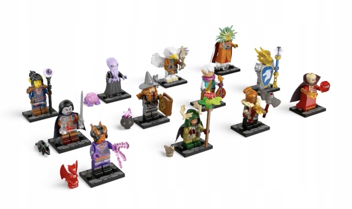 LEGO 71047 Minifigurky - Dungeons and Dragons Sada 12 Ks minifigurek