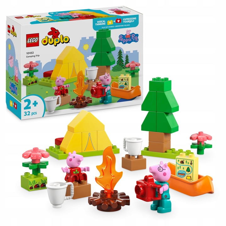 LEGO DUPLO 10452 Prasátko Peppa a táboření
