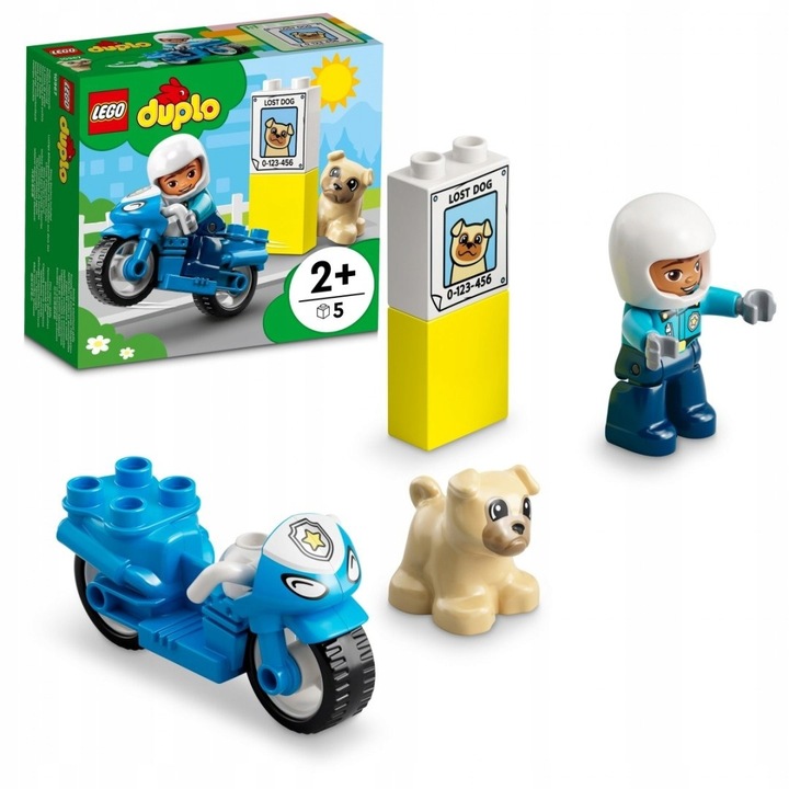LEGO DUPLO 10967 Policejní motorka