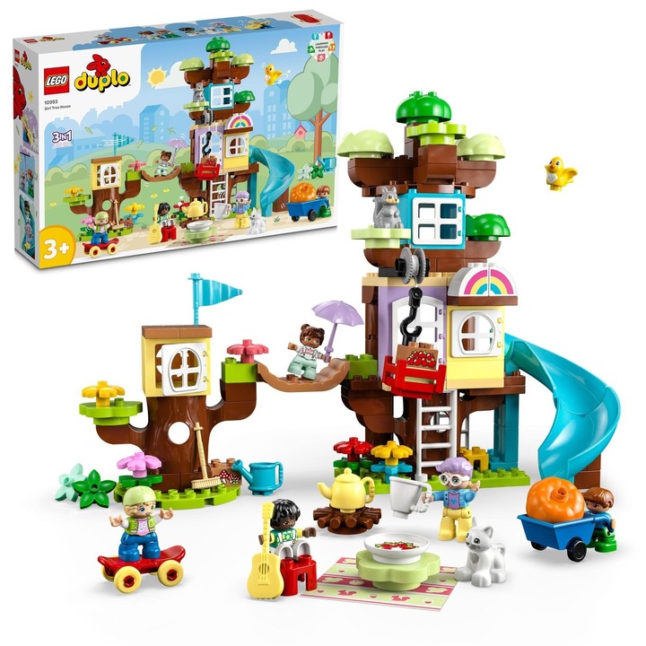 LEGO DUPLO 10993 Dům na stromě 3 v 1