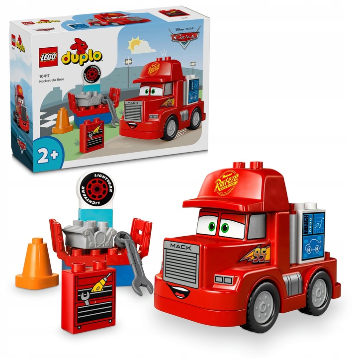 LEGO DUPLO Disney 10417 Mack na závodech