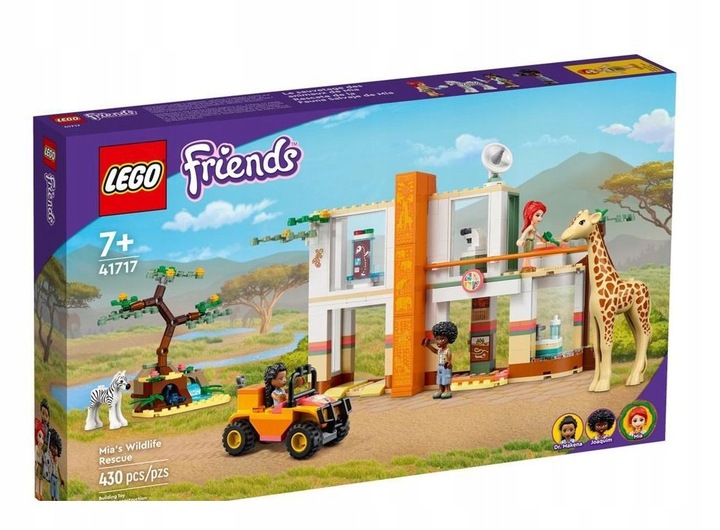 LEGO FRIENDS MIA ZÁCHRANÁŘKA DIVOKÝCH ZVÍŘAT (41717) [STAVEBNICE]