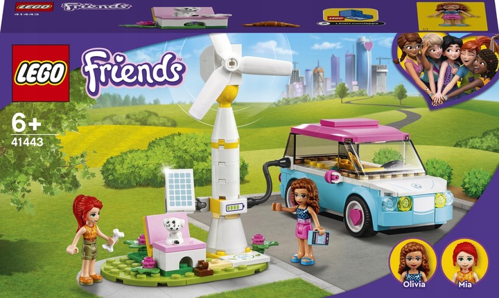 LEGO Friends Oliviin elektrický automobil 41443