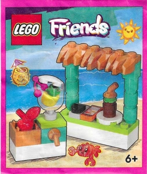LEGO Kapsička Polybag Friends Stánek Pláž Zmrzlina Kotajl 562408