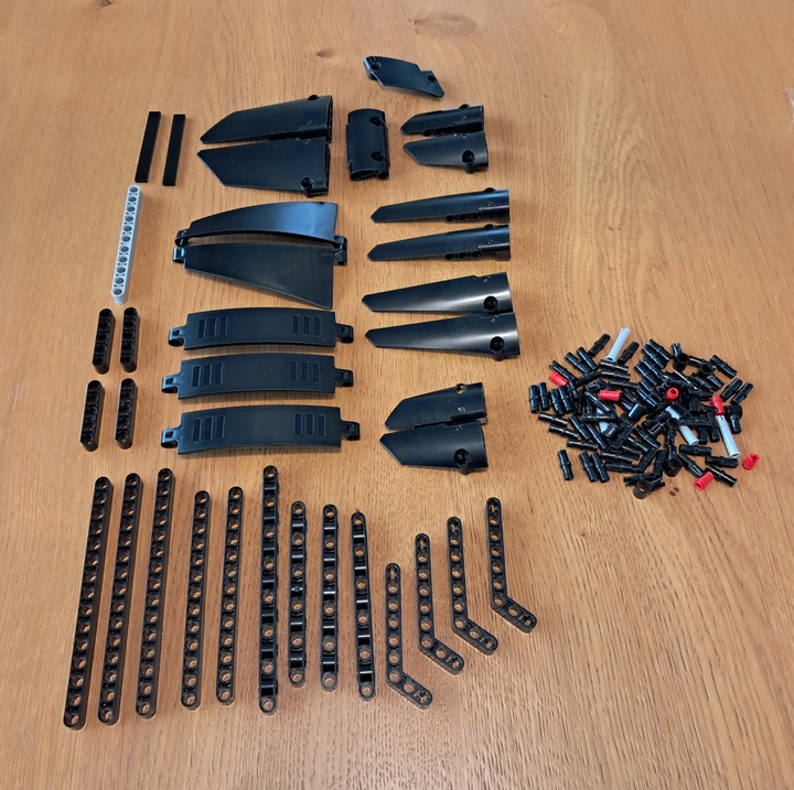 Lego pin Osa nosníku Panel mix Lego Technic SET 4 Velký 541S4