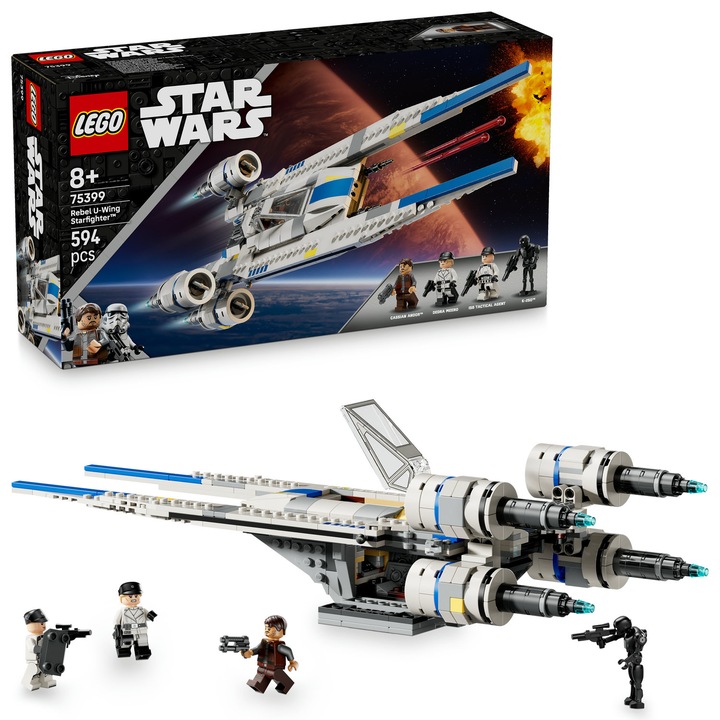 LEGO Star Wars 75399 Povstalecká stíhačka U-wing