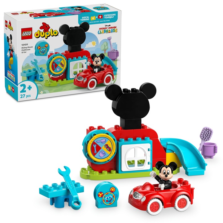LEGO Duplo 10454 Klub přátel Mickey Mouse a auto