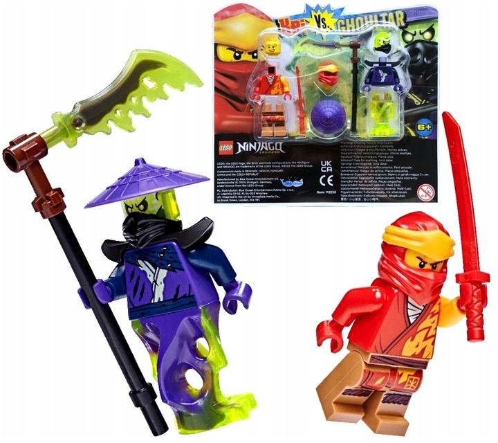 LEGO NINJAGO Figurky 112220 Legacy njo0745 Kai vs Ghoultar njo0646 Blister