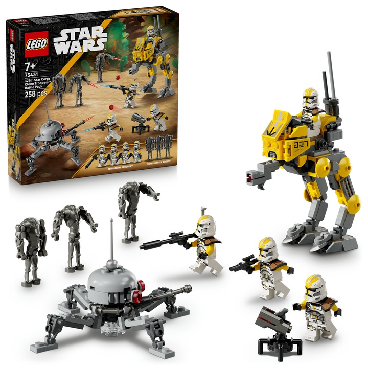 LEGO Star Wars 75431 Bitevní balíček klonovaných vojáků z 327. sboru