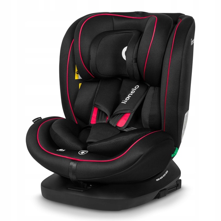 Lionelo Autosedačka s ISOFIXEM BASTIAAN I-size 40-150 cm 2023 black red