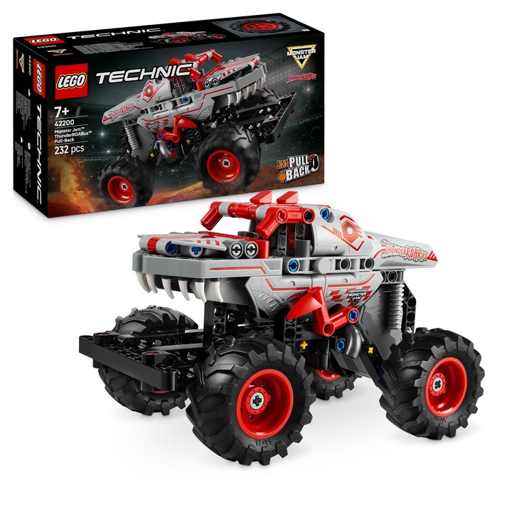 LEGO Technic 42200 Monster Jam ThunderROARus s natahovacím motorem LEVNĚ