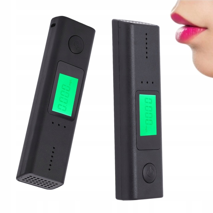 LCD PŘESNÝ USB ALKOHOLTESTER