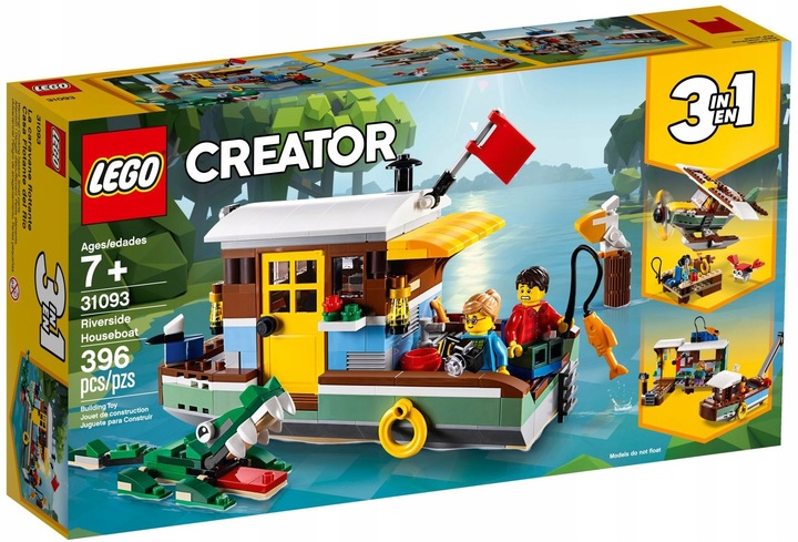 LEGO 31093 Loď Creator 3v1
