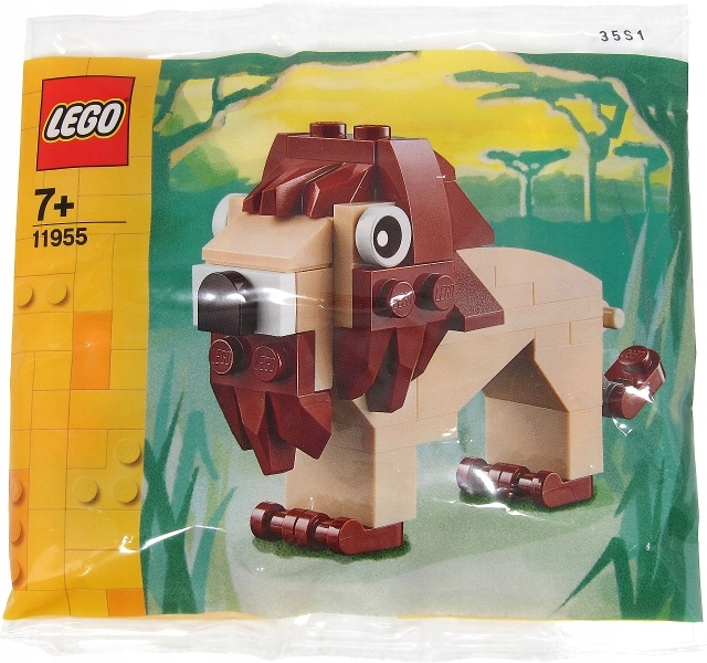 LEGO Creator 11955 Lew Creator 7+ / polybag / sáček LEGO LEVNĚ