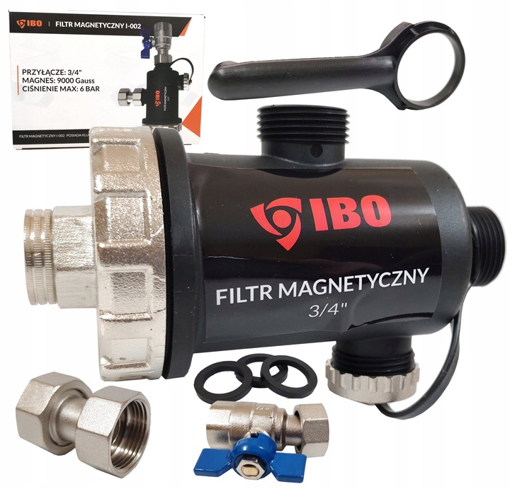 MAGNETICKÝ FILTR SEPARÁTOR NEČISTOT 3/4""