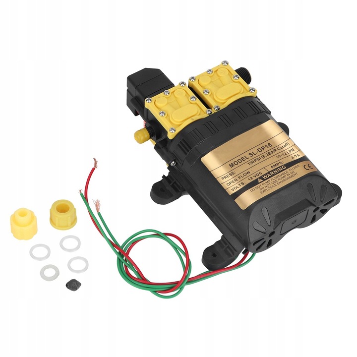 MEMBRÁNOVÁ TLAKOVÁ VODNÍ PUMPA 12 V