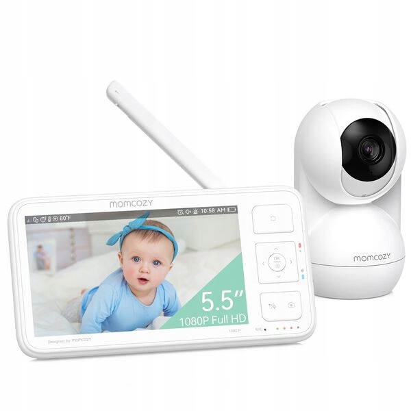 Momcozy Elektronická video chůvička 5,5 palců 1080p Full HD bez Wi-Fi