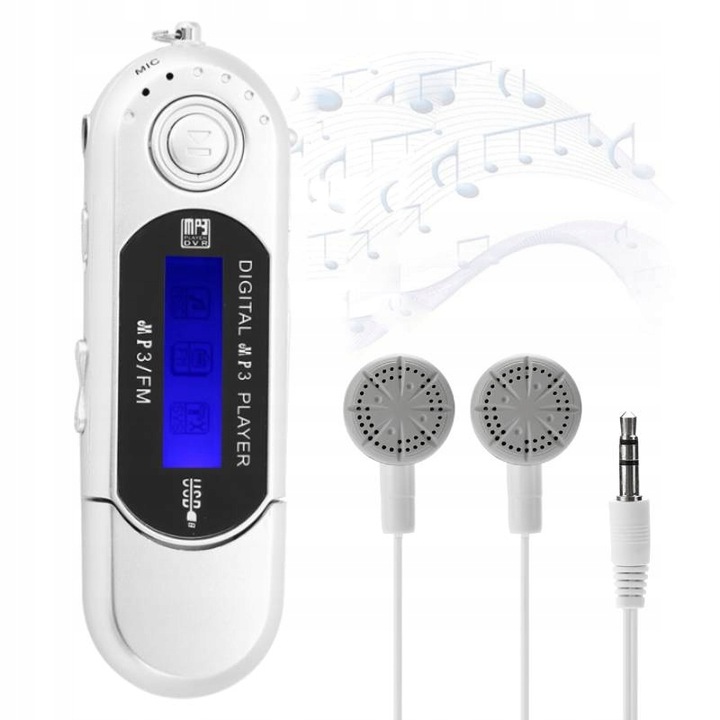 MP3 PŘEHRÁVAČ S FUNKCÍ FM RÁDIA
